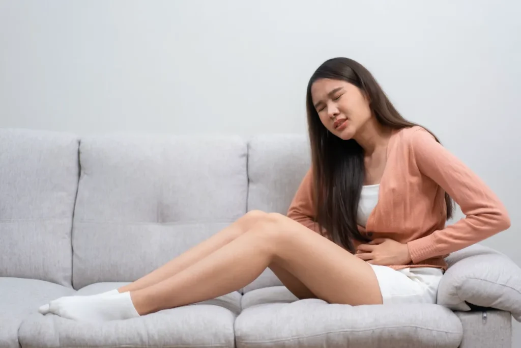 อาการถุงน้ำรังไข่